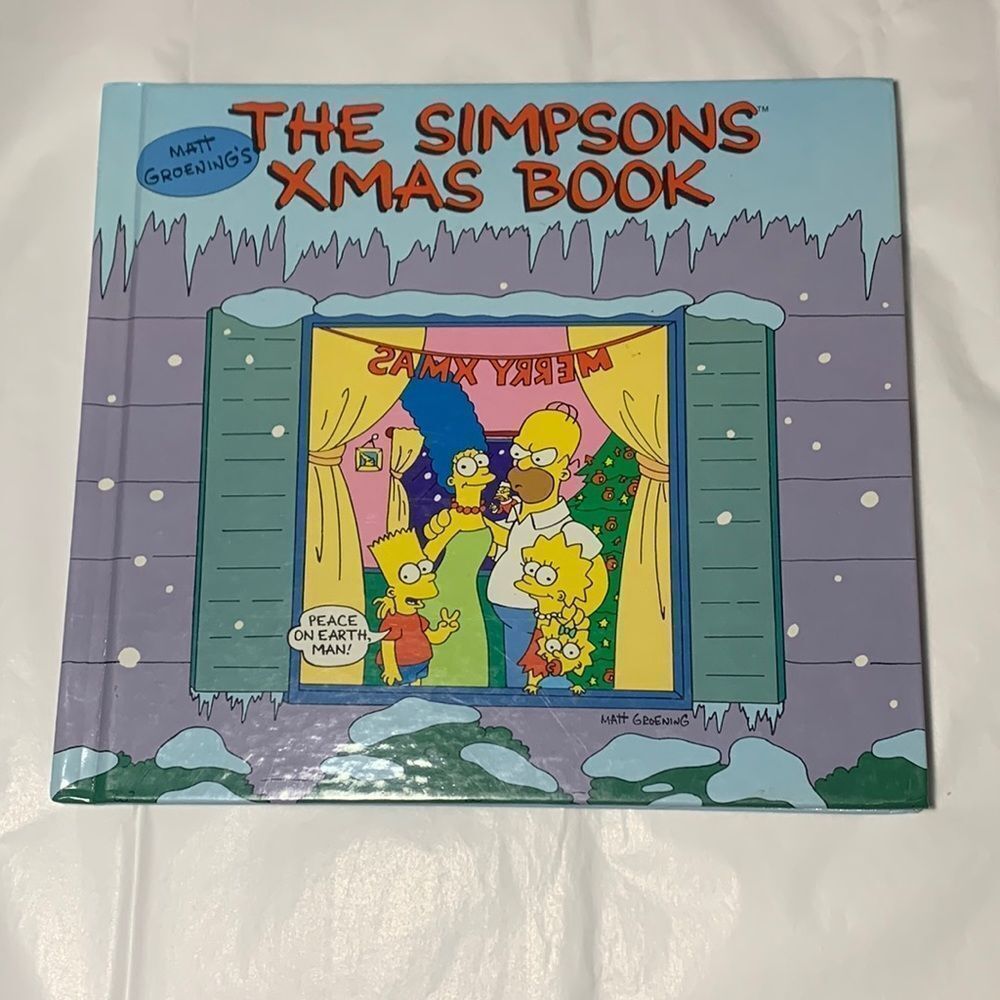 The Simpsons XMAS Book 1990